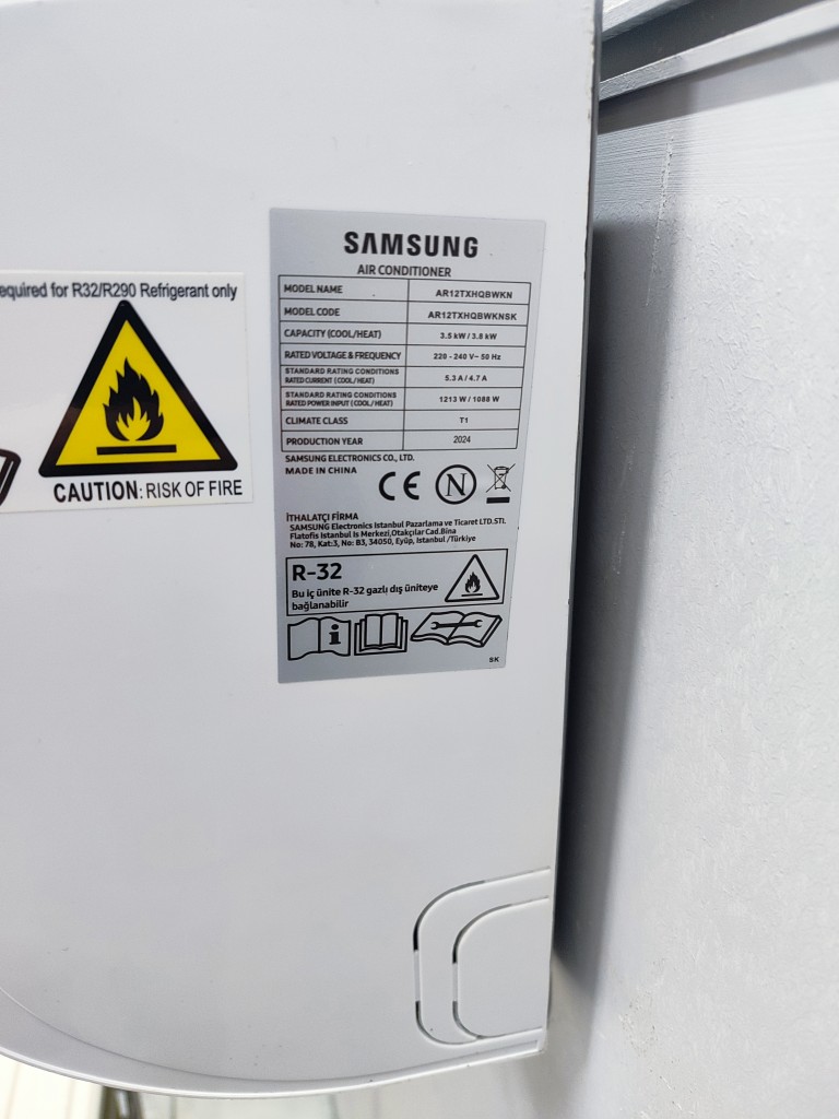 Samsung AR12TXHQB 12000 Btu Inverter Klima görsel 4